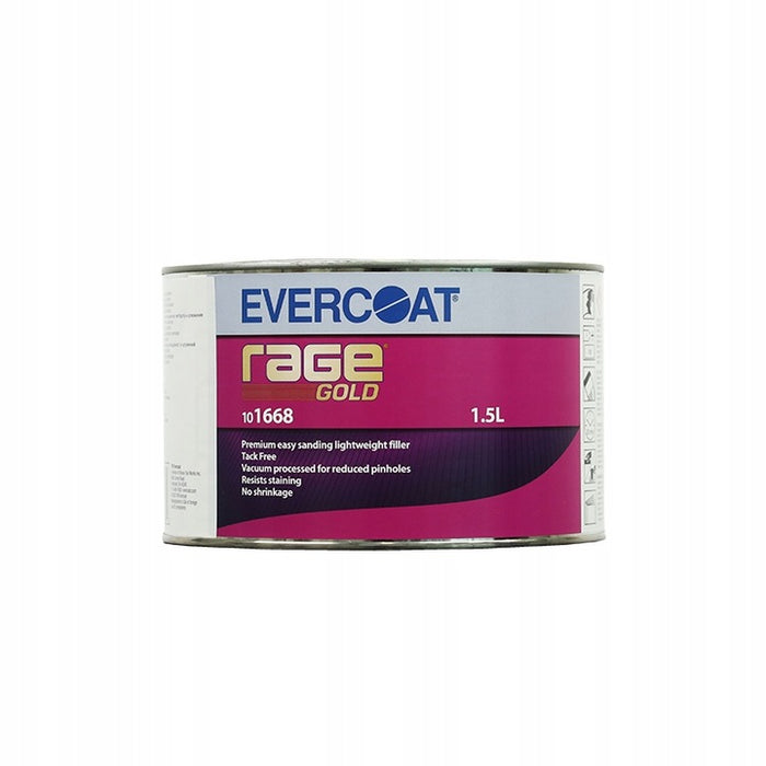 EVERCOAT RAGE Gold Easy-to-sand putty 1.5L