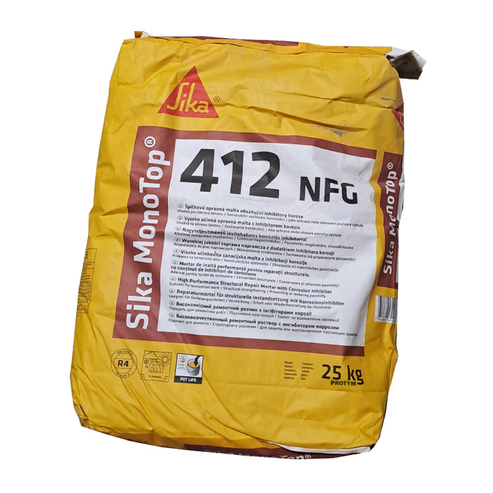 Sika MonoTop 412 NFG zaprawa naprawcza z inhibitorem korozji 25kg