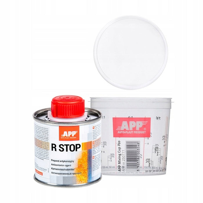 APP R-STOP Rust remover 100ml + APP Cup 300ml