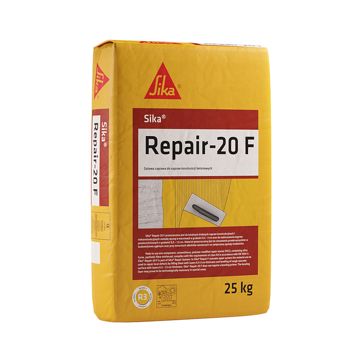 sika repair 20F do napraw i wyrównywania betonu 25kg duży worek