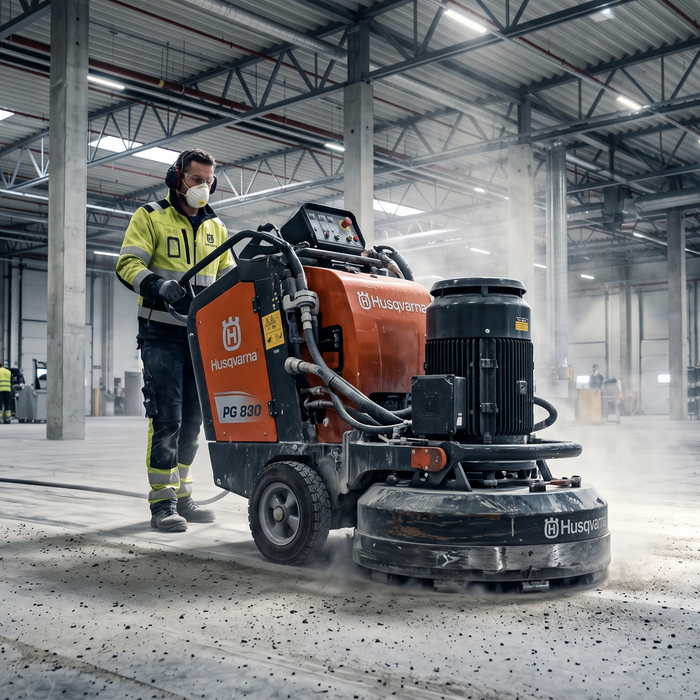 Szlifierki do posadzek Husqvarna - przegląd oferty w 2026 roku