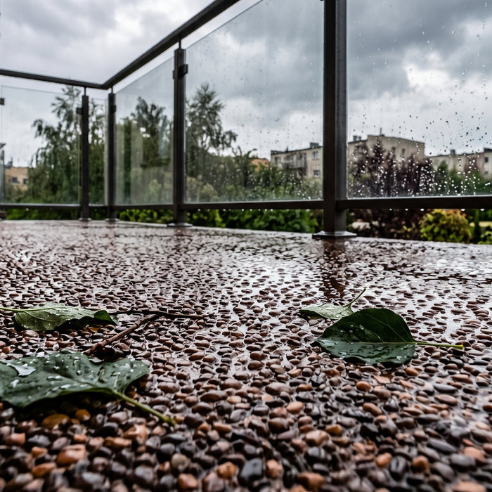 Kamienny Dywan na schody, taras i balkon - Cena za m2, montaż i zalety systemu Alchimica