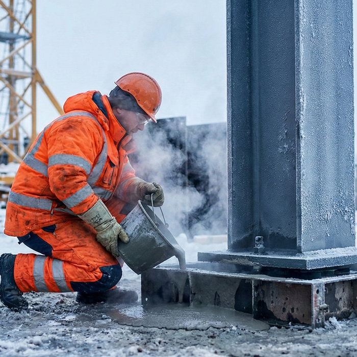 P&T - Systemy zimowe podlewek, napraw i hydroizolacji betonu przy ujemnych temperaturach: Przewodnik ekspercki od Protym.pl