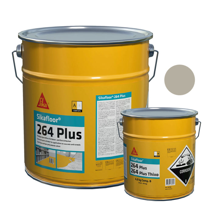 Sikafloor 264 PLUS - Żywica epoksydowa do posadzek, RAL7032 - 30kg