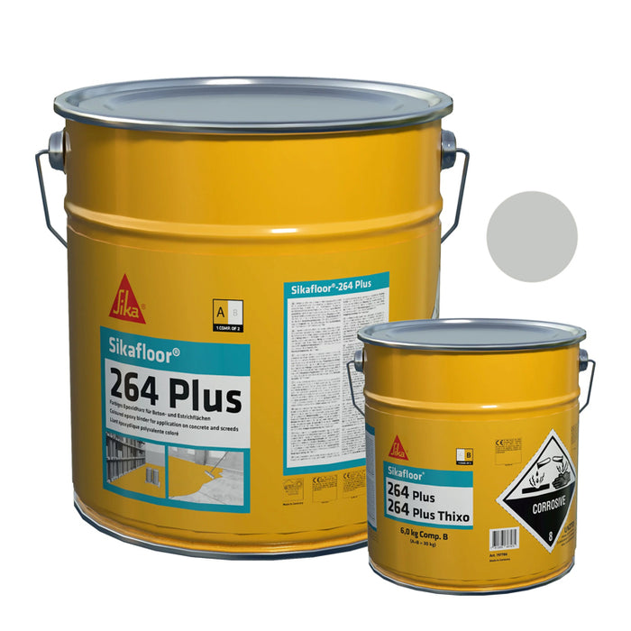 Sikafloor 264 PLUS - Żywica epoksydowa do posadzek, RAL7035 - 30kg