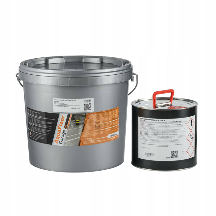 AlChimica - AquaFloor Garage - Żywica epoksydowa do garażu 5kg RAL 7040