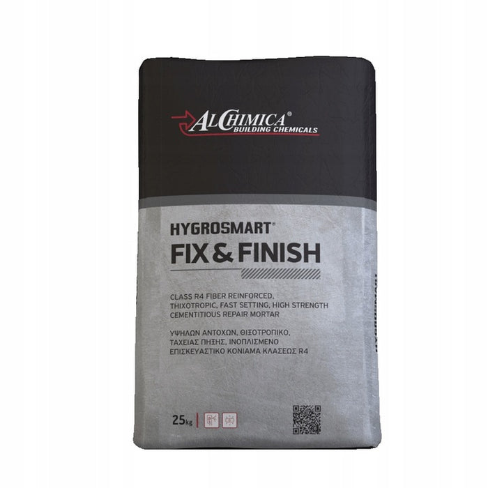 AlChimica HYGROSMART FIX & FINISH - Zaprawa naprawcza do betonu 25kg