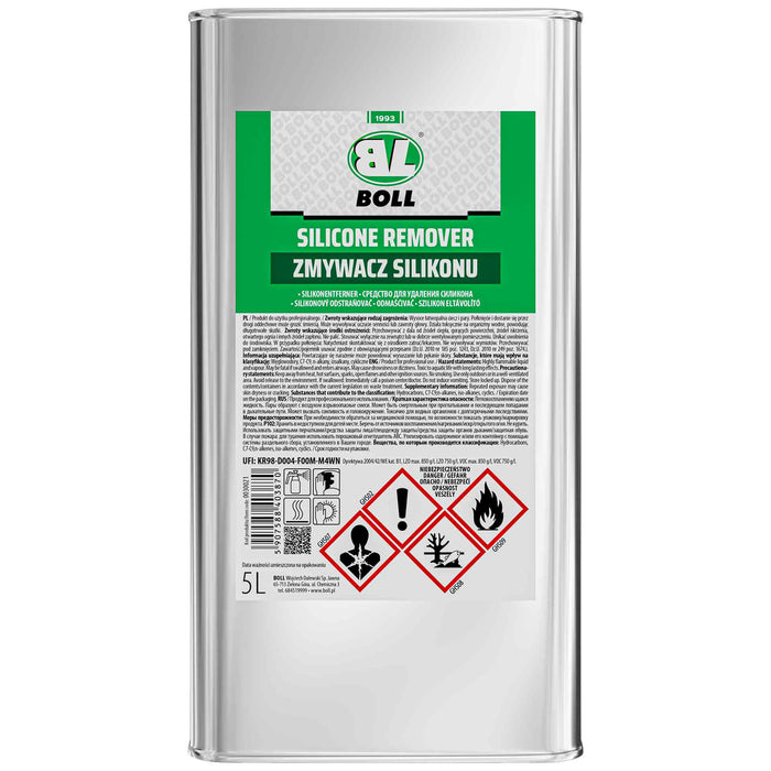 BOLL Zmywacz silikonu odtłuszczacz tłuste plamy przygotowanie powierzchni do klejenia prac przy aucie boll sklep cena opinie poznań