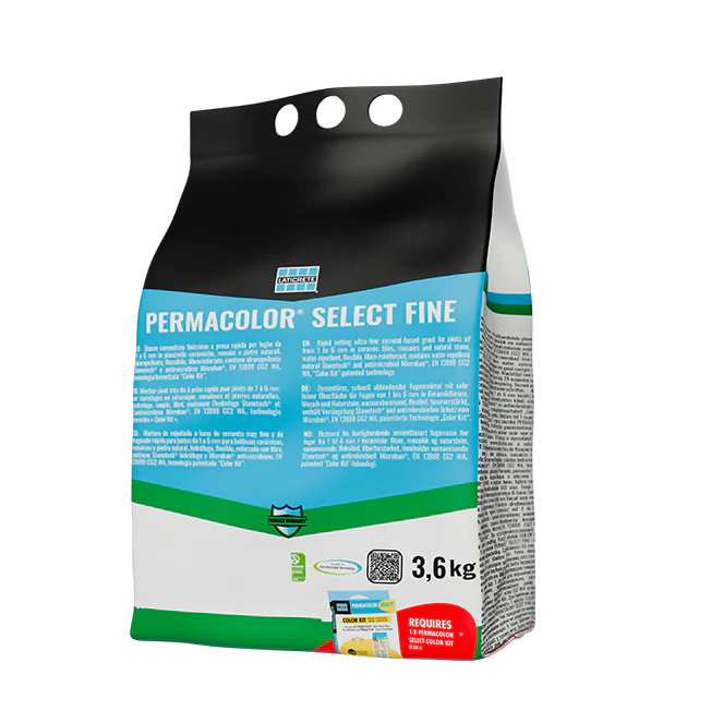 LATICRETE PERMACOLOR SELECT FINE fuga cementowa do marmuru i szkła - 3,6kg