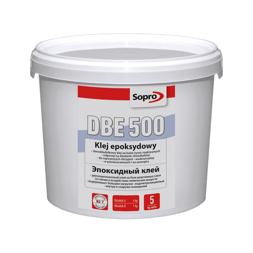 sopro dbe 500 klej do płytek klej do płytek ceramicznych klej pod ogrzewanie podłogowe ogrzewanie ścienne epoksydowy sopro dystrybutor sklep cena opinie
