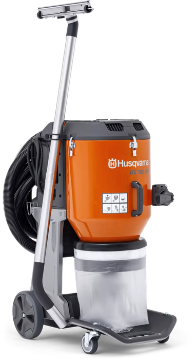 Husqvarna DE 120 SH - Odkurzacz przemysłowy / budowlany