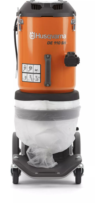 Husqvarna DE 110 SH - Odkurzacz przemysłowy / budowlany