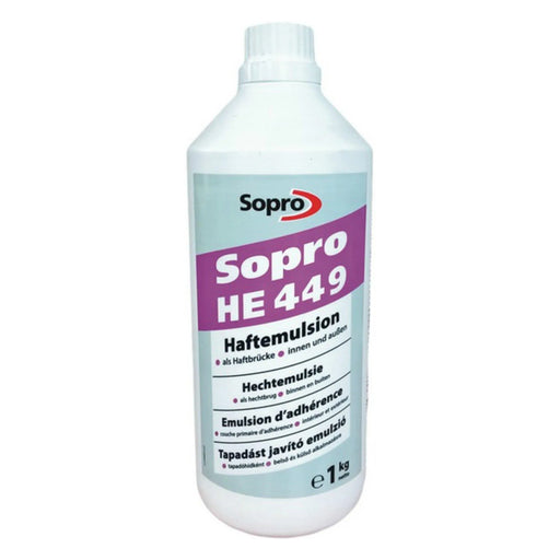 sopro HE 449 Emulsja szczepna pod wylewki samopoziomujące, szpachle i tynki dystrybutor sopro polska poznań protym