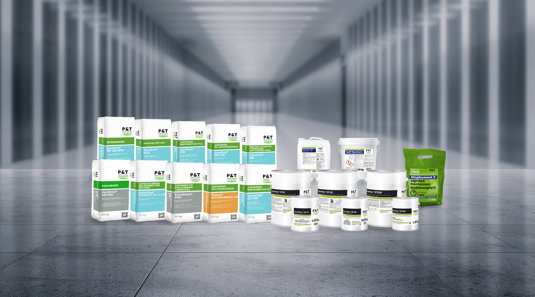 hufgard pt zaprawy techniczne p&t hufgard polska dystrybutor  poznań zaprawy podlewki beton naprawa sklep cena