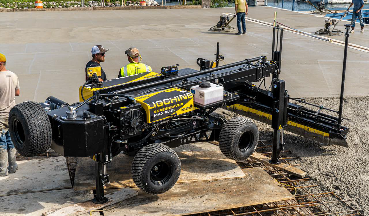 LIGCHINE SCREEDSAVER MAX PLUS  - Układarka laserowa do betonu