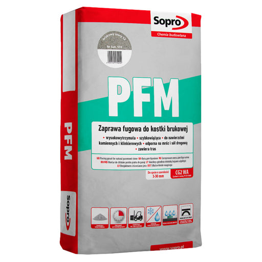 sopro pfm zaprawa do fugowania kostki brukowej fuga do bruku dystrybutor sopro sklep cena opinie