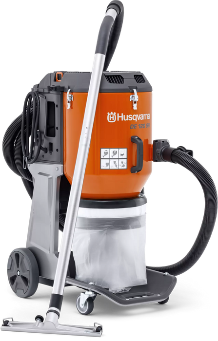 Husqvarna DE 120 SH - Odkurzacz przemysłowy / budowlany