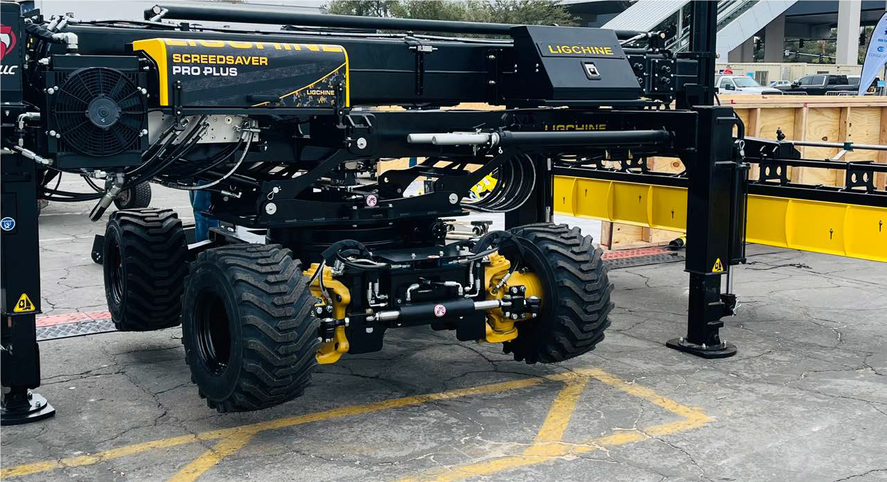 LIGCHINE SCREEDSAVER PRO PLUS  - Układarka laserowa do betonu