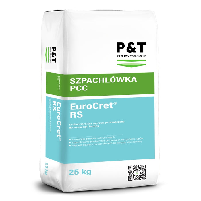 P&T EuroCret RS - drobnoziarnista zaprawa do wygładzania betonu