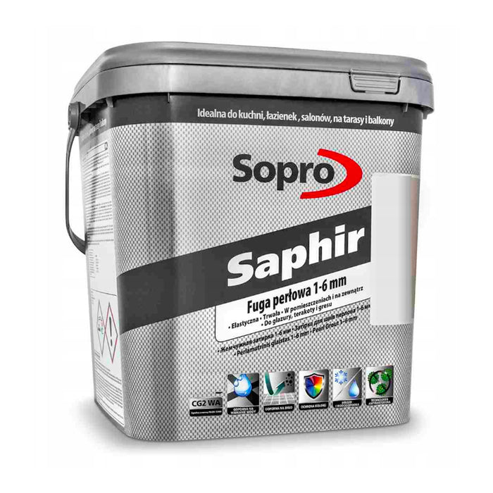 SOPRO Saphir - Elastyczna fuga cementowa 1-6 mm