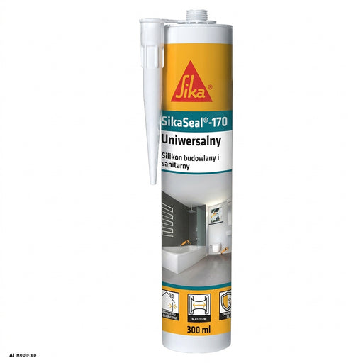 sikaseal 170 sikasil silikon sika silikon uniwersalny uszczelniacz silikonowy budowlany sanitarny silikonu sika sklep cena opinie