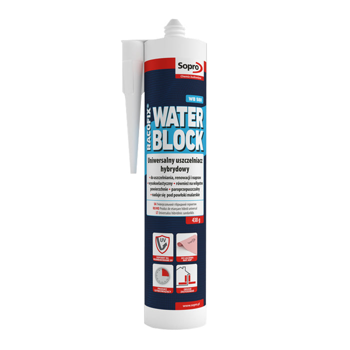 sopro racofix wb 588 waterblock uszczelniacz wodoszczelny sopro do napraw nieszczelności klejenie mat sklep cena opinie
