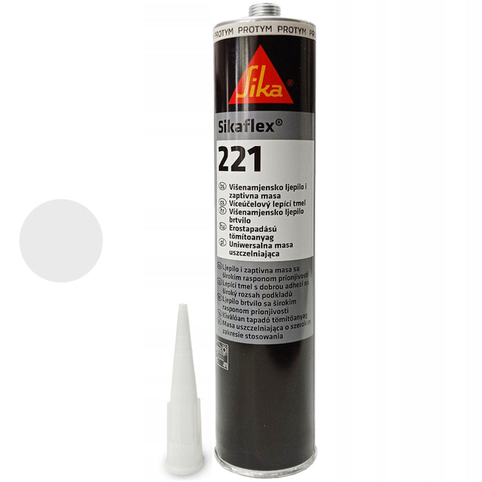 Sika Sikaflex 221 klej uszczelniacz poliuretanowy 300ml biały