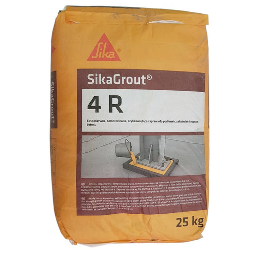 sika grout 4R zaprawa do podlewek zakotwień napraw betonu 25kg