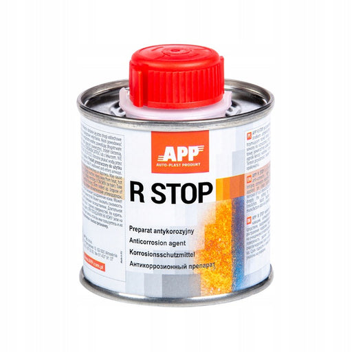 APP R-STOP środek na rdzę zatrzymuje korozję odrdzewiacz neutralizator rdzy APP R STOP jak usunąć rdzę?