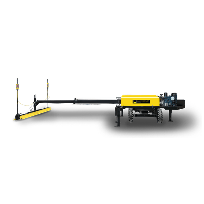 LIGCHINE SCREEDSAVER MAX-  boom operated laser-guided screed