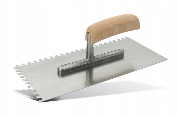 PAJARITO Notched trowel C1 stainless steel