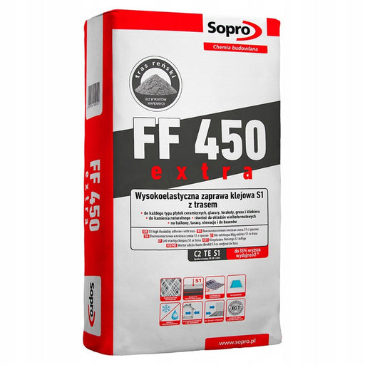 sopro FF 450 extra wysokoelastyczna zaprawa klejowa S1