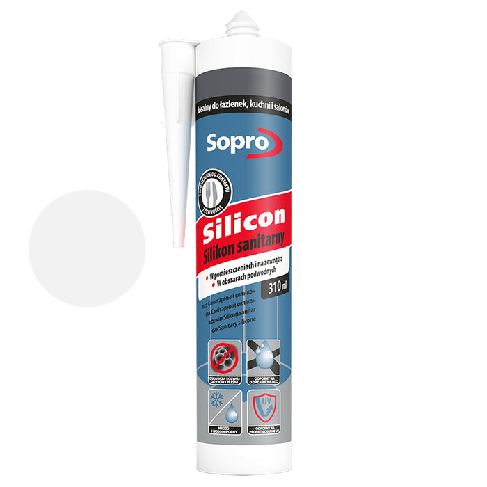 Sopro silicone - flexible sanitary silicone 310ml