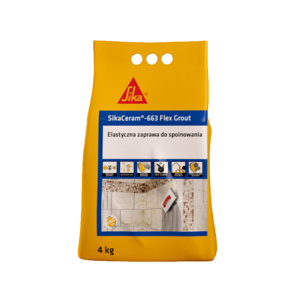 SikaCeram 663 cement mortar for grouts and tile grouting